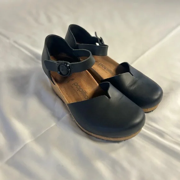 Birkenstock Papillio Mary Wedge Sandals, size 39. - Picture 4 of 10